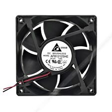 1PC DELTA AFB1212SHE DC12V 1.6A 12mm 3700rpm 2-Wire Server Cooling Fan picture