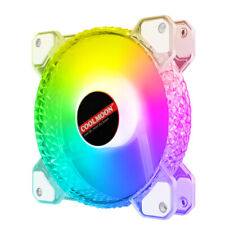 120mm RGB Computer Case Fan PC CPU Cooling Sync LED Quiet with 1 Remote Control picture