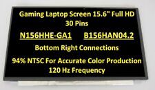 New LCD Screen N156HHE-GA1 REV.C3 FHD 1920x1080 Matte Display 15.6