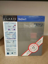 Claris Macdraw II DEMO NFR Version 1.1 New sealed in box Apple Macintosh picture