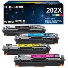 202X Compatible Toner Cartridges Replacement for HP 202X with Color Laserjt P... picture