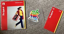 Apple IIc Ephemera 1984 3 decals, Setting Up Your IIC, They Have us Covered NOS picture