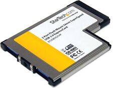 StarTech.com 2 Port Flush Mount ExpressCard 54mm SuperSpeed USB 3.0 Card Adapter picture