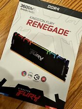Kingston FURY Renegade RGB 32GB (2 x 16GB) PC4-28800 (DDR4-3600) UDIMM Memory - picture