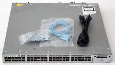 Minor Damage Cisco WS-C3850-48T-E 48 Port Gig Ethernet Switch *Fully Functional* picture