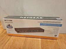 SEALED NETGEAR GS316-100NAS 16 Ports Standalone Ethernet Switch Unmanaged picture