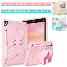For iPad 5/6/7/8/9th/Pro/Air 2 Shockproof Kids Safety Hard Stand Case Cover picture
