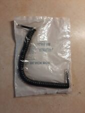 Black Box 6ft Coiled Telephone Handset Cord Black EJ300-0006 picture