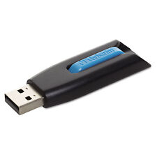 Verbatim Store 'n' Go V3 USB 3.0 Drive 16GB Black/Blue 49176 picture