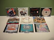 Lot of 10 PC CD-Rom Games Barbie, Sims, Pet School, Port Royale 2, Poker, Humans picture