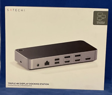 Satechi Triple 4K Display Docking Station for MacBook and Windows- Sealed Box picture