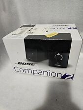 NEW SEALED Bose Companion 2 Series III Multimedia Speaker System (2-Piece) Black picture