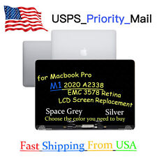 Gray Silver New LCD Screen Display Assembly For MacBook Pro 13