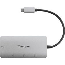 Targus ACH226BT USB-C To 4-Port USB-A Hub In Silver picture