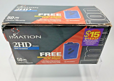 Imation 3.5 Floppy Disks Diskettes 50 Pack IBM Formatted 1.44MB 2HD - Open Box picture