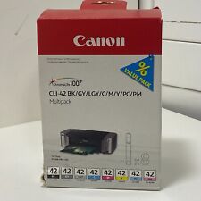 Canon CLI-42 Color Cartridge Multipack (8 Ink Tanks) For Pixma Pro-100 Genuine picture
