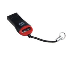 2 pcs High Speed USB 2.0 Mini Micro SD T-Flash TF M2 Memory Card Reader Data picture