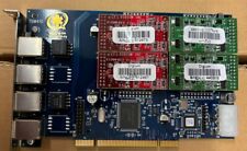 Digium TDM400P 4 port TDM To PCI PBX Card W/2 FXO & 2 FXS cards picture