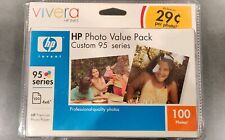 NEW Vivera HP Photo Value Pack Custom 95 Series 100 Photos picture
