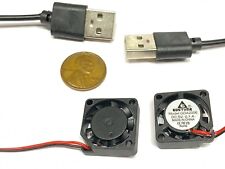 2 Pieces USB 2006 micro Small 5V DC Cooling Fan 20mm 6mm 2 Pin Mini axial picture