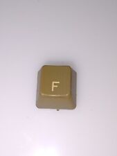 Apple iie IIE 2E KEY (F) white Letters VINTAGE ORIGINAL Replacement Key picture
