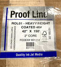 Proof Line Matte High Resolution Ink Jet Paper 42