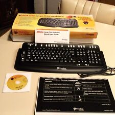 Vintage Freedom Scientific MAGIC Large Print Computer Keyboard 20” Long X 8” H. picture