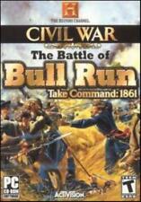 The History Channel Civil War: The Battle of Bull Run PC CD north vs south game picture