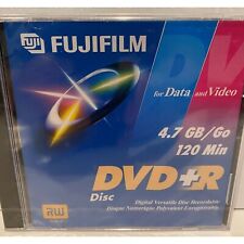 NEW Fuji DVD+R DVD 4.7Gb 120 Min DVD Disc Sealed for Data and Video picture