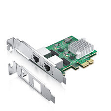 Dual Ports 2.5Gb Network Card PCIe X1 to RJ-45 w/ Realtek RTL8125BG Controller  picture