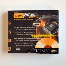 TERRATEC Phono PreAmp Studio Vinyl / Cassette Restoration NOS deadstock vintage picture