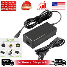 For Lenovo 45W 65W 90W 135W AC Adapter Charger Power Thinkpad Square Round USB-C picture