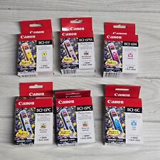*SIX* Canon OEM Genuine BCI-6PC Ink Cartridges picture