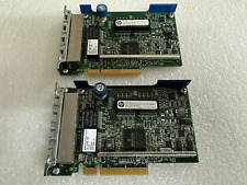 Lot of (2) HP 331FLR Quad Port RJ45 1GB NIC PCIe 2.0 x8 Ethernet Server Adapter picture