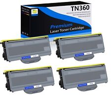 4 Pack High Yield TN360 Toner Cartridge For Brother TN330 HL-2140 2170W MFC-7340 picture