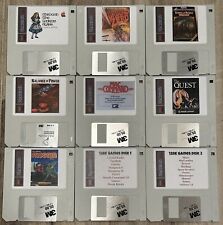 Vintage Apple Macintosh Classic 128K Game Pack 3 On New 400K Double Density Disk picture