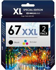 2PK 67XL Ink Cartridges for HP 2755 1255 2752 6055e 6400 6455 6458 4122 4155 picture