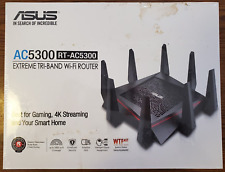New Sealed ASUS RT-AC5300 Wireless Router AC5300 Tri-band MU-MIMO Gigabit LAN picture