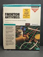 The Norton Antivirus by Symantec Version 2.1 DEMO Copy 1992: Windows & DOS / NEW picture