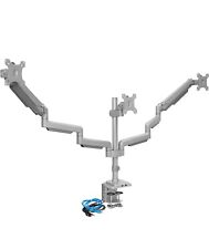 Mount-It MI-2753 Triple Monitor Mount with USB Port picture