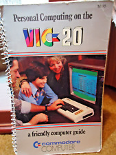 VTG 1982 computer guide book Personal Computing on the VIC 20 Commodore referenc picture