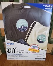 Avery 3279 - DIY T-Shirt Transfers - 5 Blank Sheets - 8.5” x 11” - Inkjet (NEW) picture