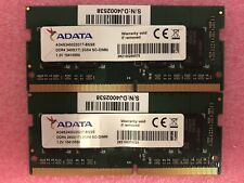 LOT OF 2--ADATA 2G RAM DDR4 2400 SO-DIMM 1.2 V AD4S240022G17-BSSE picture