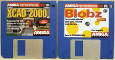 CU Amiga Magazine Cover Disks ©1996 Nov. XCAD 2000 Prof 3D CAD Blobz Game Demo picture