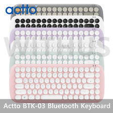 Actto BTK-03 Retro Mini Bluetooth Wireless Keyboard English/Korean - Tracking picture