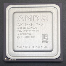 AMD K6-2/475ACK CPU Mobile 475MHz 2.0V x86 32bit Socket7 Processor 95MHz-Bus picture