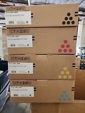 Ricoh SP C250A Lot 4 Color Toner Cartridges Black/Cyan/Magenta/Yellow Set picture