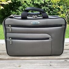 Samsonite Traditional Padded Case Messenger Bag For 17.3 Inch Laptop Gray 934660 picture