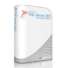 Microsoft SQL Server 2017 Standard with 4 Core License, unlimited User CALs picture