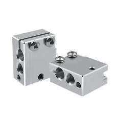 M6 And M3 Volcano Heater Block Hotend Head For E3D Hotend V6 Extruder PT100 b picture